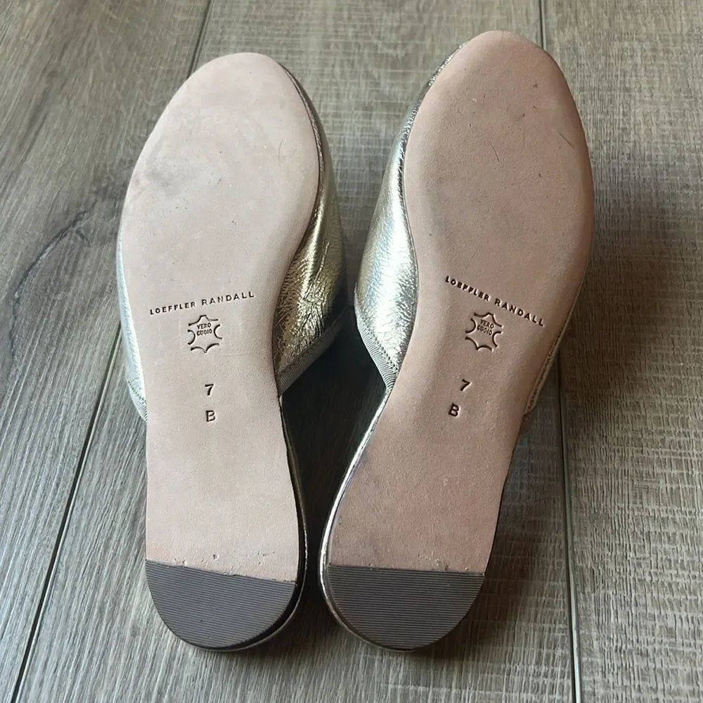 Loeffler Randall Paola Mule Soft Gold Leather Ballet Flat US 7
Loeffler Randall - Picture 5 of 9